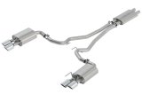 Borla 2018-2022 Ford Mustang GT Cat-Back Exhaust System Touring- Rolled Polished Tips thumbnail 5