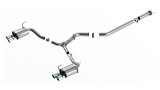 Borla 2022 Subaru WRX 2.4L Turbo AT/MT AWD S-Type Catback Exhaust Polished Tips thumbnail 1