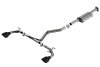 Borla 22-23 Subaru BRZ/Toyota GR86 2.4L RWD AT/MT S-Type Catback Exhaust - Black Chrome Tips thumbnail 7