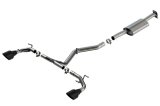 Borla 22-23 Subaru BRZ/Toyota GR86 2.4L RWD AT/MT S-Type Catback Exhaust - Black Chrome Tips thumbnail 9