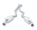 Borla 07-08 BMW 335i Coupe/Sedan Aggressive Catback Exhaust System thumbnail 1