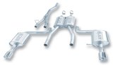 Borla Cat Back system for 02-08 Audi A4 Quattro 2.0L 4cyl thumbnail 4