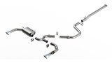 Borla 22-23 Hyundai Elantra N 2.0L 4 CYL. Turbo AT/MT ATAK Catback Exhaust Bright Chrome thumbnail 1