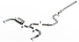 Borla 22-23 Hyundai Elantra N 2.0L 4 CYL. Turbo AT/MT ATAK Catback Exhaust Bright Chrome thumbnail 3