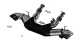 Borla 20-24 Chevy Corvette 6.2L V8 AT w/o NPP 3in S-Type Catback Exhaust - Black Chrome Tips thumbnail 2
