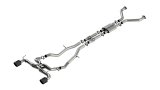 Borla 22-24 Nissan Z 2.5in ATAK Cat Back Exhaust 4.5in Tip - Carbon Fiber Black Anodized thumbnail 5