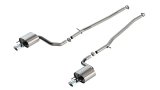 Borla 16-17 Lexus IS200T / 18-24 Lexus IS300 2.25in S Type Cat Back 4.25in Tip - Stainless Steel Tip thumbnail 6