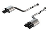 Borla 15-24 Lexus RC F Axle-Back Exhaust System S-Type - Black Chrome thumbnail 1