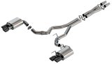 Borla 2024 Ford Mustang GT 5.0L V8 w/ Active Exhaust ATAK Cat-Back Exhaust System - Black Chrome thumbnail 1