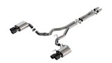 Borla 2024 Ford Mustang GT 5.0L V8 w/ Active Exhaust ATAK Cat-Back Exhaust System - Carbon Fiber thumbnail 6
