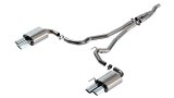Borla 2024 Ford Mustang Ecoboost 2.3L Cat-Back Exhaust System ATAK w/ Quad Tip - Non-Active thumbnail 2