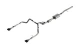 Borla 2024 Chevy Silverado 1500 6.2L V8 S-Type Catback Exhaust w/ Simulator - Black Chrome thumbnail 2