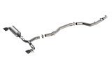 Borla 20-25 Toyota GR Supra ATAK Cat-Back Exhaust System w/ Black Chrome Tips thumbnail 4