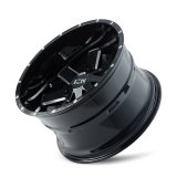 ION Type 141 20x9 / 5x127 BP / 0mm Offset / 87mm Hub Gloss Black Milled Wheel thumbnail 3