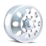 ION Type 167 20x8.25 / 8x165.1 BP / High Offset / 9.15in BS / 121.3mm Hub Polished Wheel thumbnail 2