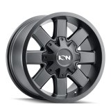 ION 141 18x9 / 8x165.1 BP / 18mm Offset / 125.2mm Hub Satin Black Wheel thumbnail 1