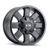 ION 141 18x9 / 8x165.1 BP / 18mm Offset / 125.2mm Hub Satin Black Wheel thumbnail 2