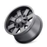 ION 141 18x9 / 8x165.1 BP / 18mm Offset / 125.2mm Hub Satin Black Wheel thumbnail 4