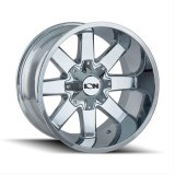 ION 141 20x9 / 8x165.1 BP / 0mm Offset / 130.8mm Hub Chrome Wheel thumbnail 1