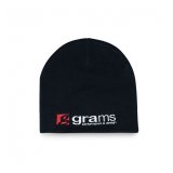 Grams Performance Grams Skully Beanie Black thumbnail 1
