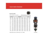 Grams Performance Nissan 300ZX (Top Feed Only 11mm) 1000cc Fuel Injectors (Set of 6) thumbnail 1