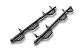 N-Fab Nerf Step 15-17 GMC - Chevy Canyon/Colorado Crew Cab 5ft Bed - Tex. Black - Bed Access - 3in thumbnail 4