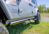 N-Fab Predator Pro Step System 2018 Jeep Wrangler JL 4 Door SUV - Tex. Black thumbnail 1