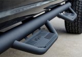 N-Fab Podium LG 17-18 Chevy/GMC 2500/3500 Crew Cab All Beds - Tex Black - 3in thumbnail 4