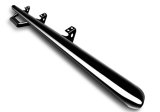 N-Fab Nerf Step 17-18 Ford F-250/F-350 Regular Cab 8ft Bed - Gloss Black - Bed Access - 3in thumbnail 3