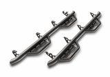 N-Fab Podium LG 09-14 Dodge Ram 1500 Quad Cab SRW - Tex. Black - Cab Length - 3in thumbnail 1