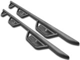 N-Fab Podium LG 15.5-19 Dodge RAM 1500 Crew Cab 6.4ft Bed - Bed Access - Tex. Black - 3in thumbnail 1
