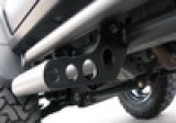 N-Fab 2022 Nissan Frontier CC (All Beds) SRW RKR Rails - Cab Length - 1.75in - Tex. Black thumbnail 8