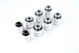 SPL Parts 2008+ Nissan GTR (R35) Rear Knuckle Monoball Bushings thumbnail 1