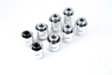 SPL Parts 2008+ Nissan GTR (R35) Rear Knuckle Monoball Bushings thumbnail 4