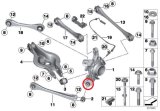 SPL Parts 2010+ BMW F2x 2 Series / 2011+ BMW F3 X 3 & 4 Series Rear Traction Arm Knuckle Bushing thumbnail 6