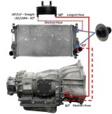 Fleece Performance 06-10 GM Duramax 6.6L LBZ/LMM Allison Transmission Cooler Lines thumbnail 2