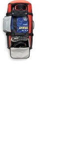 USWE Buddy Athlete Gear Trolley Bag 150L - Black/Red thumbnail 2