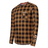 USWE Flannel Long Sleeve Lightweight Off-Road Jersey Bronze - XS thumbnail 1