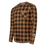 USWE Flannel Long Sleeve Lightweight Off-Road Jersey Bronze - 2XL thumbnail 1
