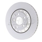 SHW 04-10 Audi A8 Quattro 4.2L Rear Smooth Monobloc Brake Rotor (4E0615601K) thumbnail 1
