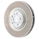 SHW 19-21 Porsche Macan S 3.0L Left Front Smooth Monobloc Brake Rotor (95B615301AA) thumbnail 1