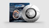 SHW 10-16 Porsche Panamera Turbo 4.8L w/o Ceramics Left Front Slotted LW Brake Rotor (298615301C) thumbnail 3