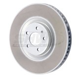 SHW 20-21 Porsche Macan GTS 2.9L Right Front Smooth Monobloc Brake Rotor (95B615302AA) thumbnail 1