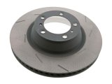SHW 13-16 Porsche Panamera GTS 4.8L w/o Ceramics Left Rear Slotted Monobloc Brake Rotor (298615601B) thumbnail 2