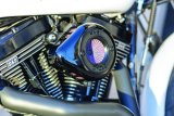 S&S Cycle 08-16 Touring/16-17 Softail Models Stealth Air Stinger Kit w/ Gloss Black Teardrop thumbnail 4