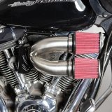 S&S Cycle 08-16 Touring Models Tuned Induction Kit - Stainless Steel thumbnail 2