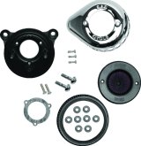 S&S Cycle 01-17 BT Stealth Air Stinger Kit w/ Chrome Teardrop thumbnail 2