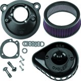 S&S Cycle 2007+ XL Sportster Models Stealth Air Cleaner Kit w/ Gloss Black Mini Teardrop Cover thumbnail 2