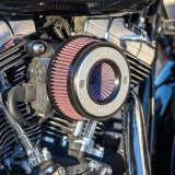 S&S Cycle 08-16 Touring/16-17 Softail Stealth Air Stinger Kit w/ S&S Ring thumbnail 1