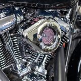 S&S Cycle 2017+ M8 Models Stealth Air Stinger Kit w/ Chrome Teardrop thumbnail 1